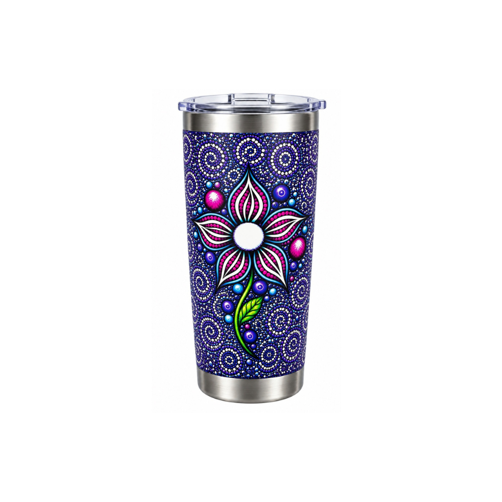 DESTI Floral 20oz Thermal Travel Tumbler
