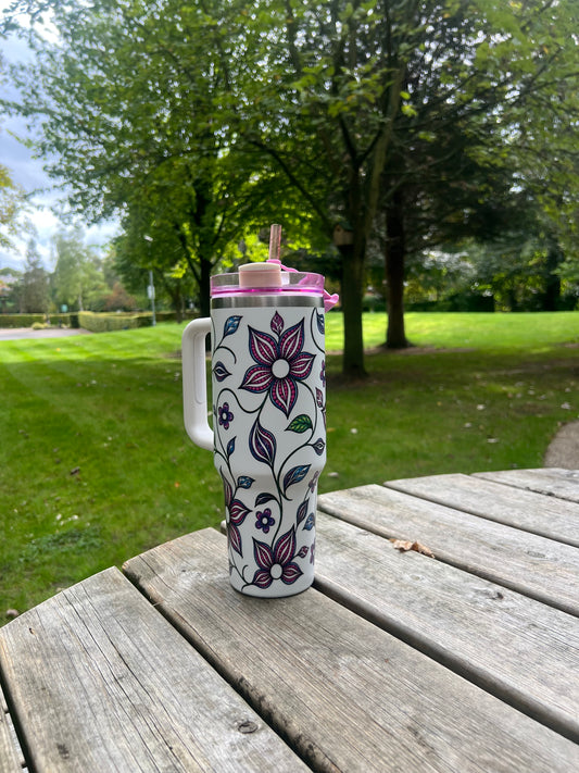 DESTI Floral Bloom Tumbler