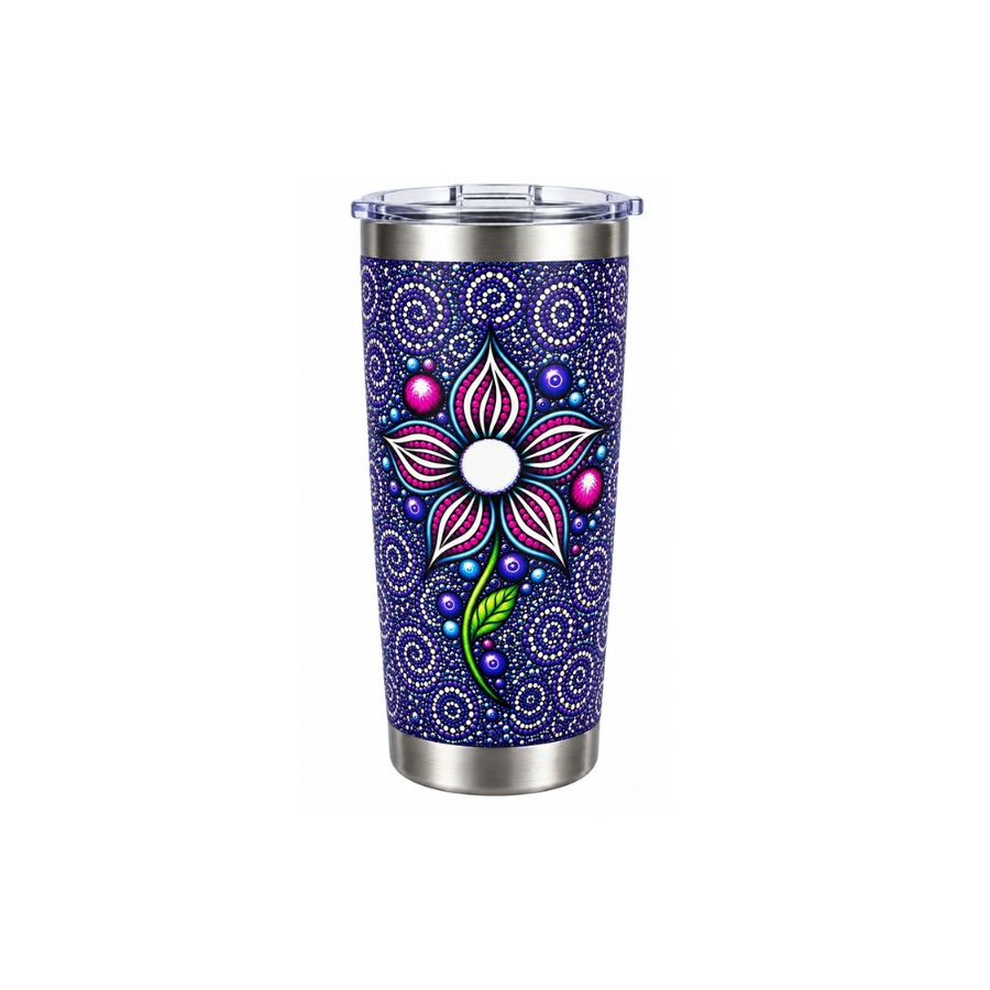 DESTI  Floral 20oz Thermal Travel Tumbler