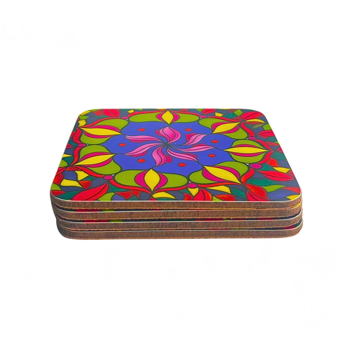 Mandala Coasters – Set of 4